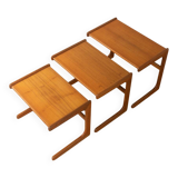 1960s nesting tables Salin Nyborg