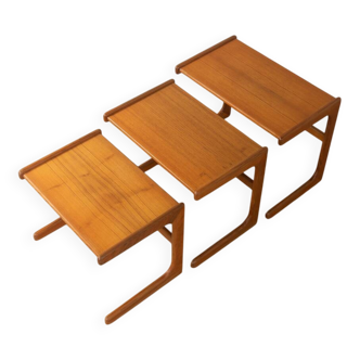 1960s nesting tables Salin Nyborg