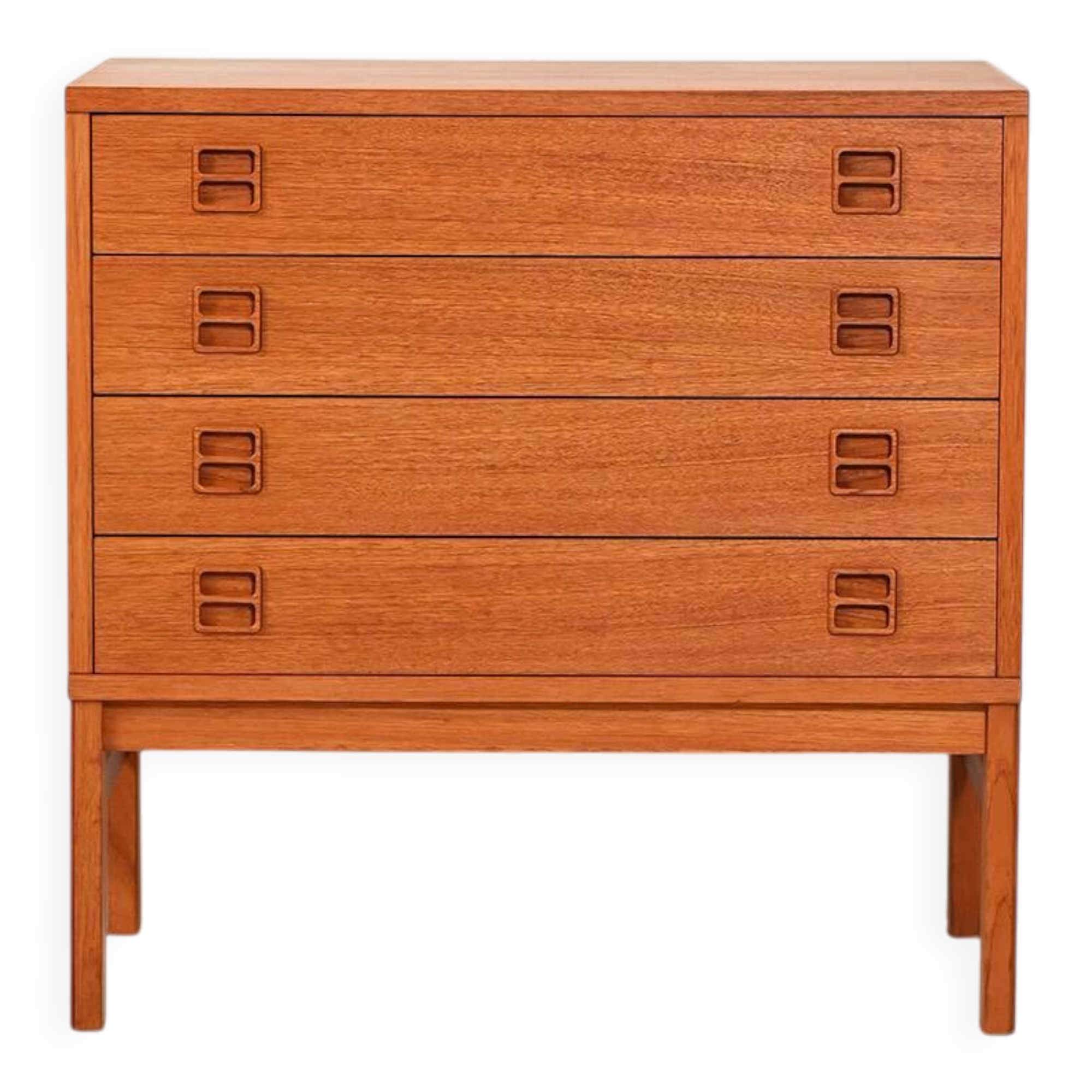 Scandinavian rationalist chest of drawers, 1960s