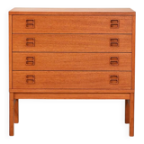 Scandinavian rationalist chest of drawers, 1960s