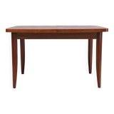 Extendable Nutwood dining table Jindrich Halabala 1960s