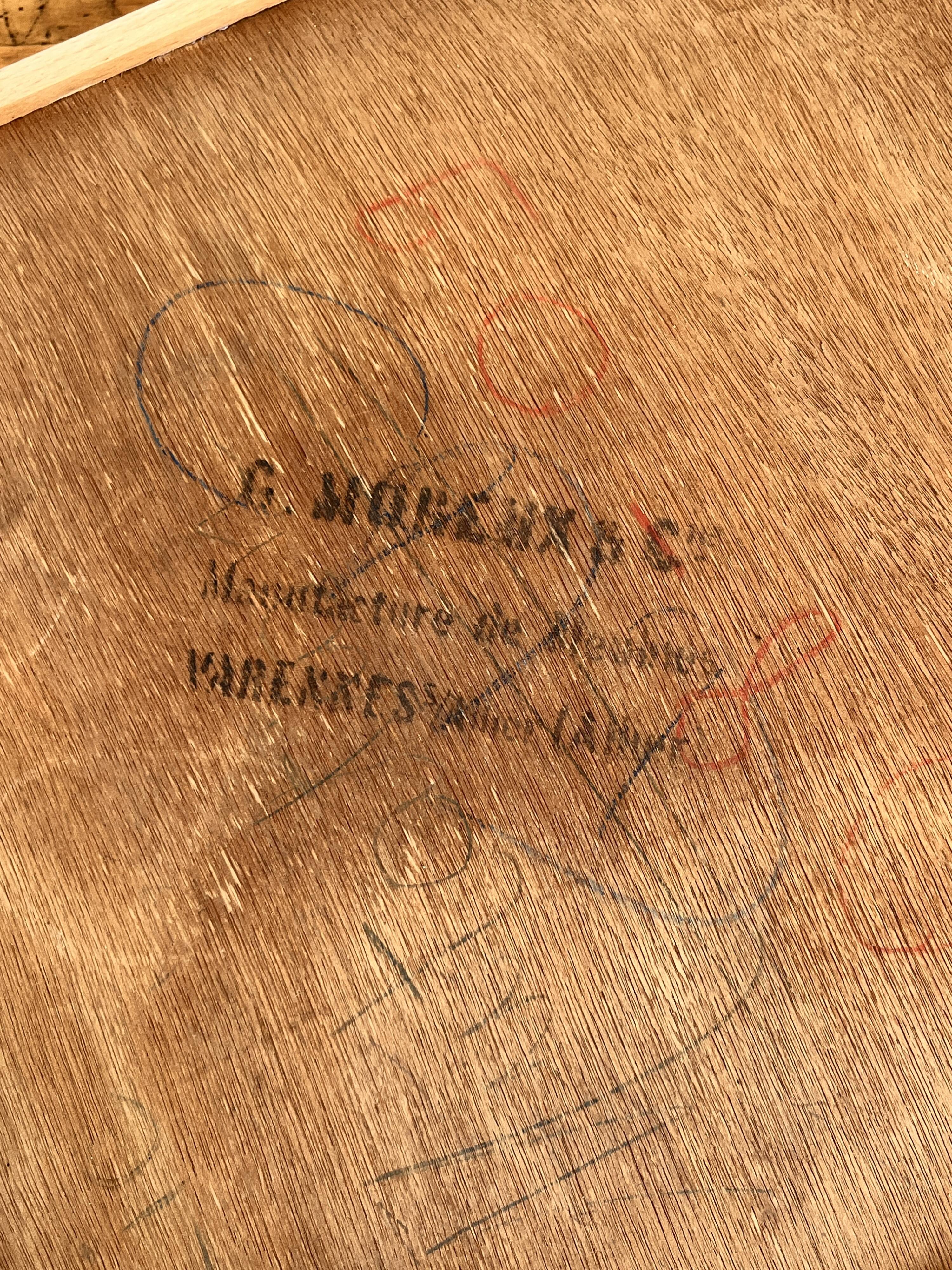 Farmhouse wooden table