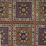 Tapis Kilim Vintage Turc Oushak 186x349 cm Laine Fait Main