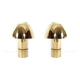 Hans-agne jakobsson scandinavian lamp pair b-221 brass (tynell pape)