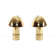 Hans-agne jakobsson scandinavian lamp pair b-221 brass (tynell pape)