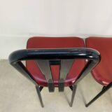 6 chairs by Giorgio Cattelan for Cidue Italy, postmodern, 1980s