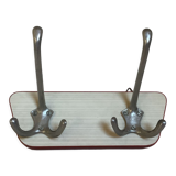 Asymmetrical coat rack Formica aluminium