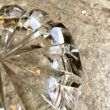 Saint Louis ashtray in chiseled crystal