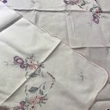 Embroidered tablecloth vintage Poland crafts
