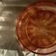Depression glass fruit cup