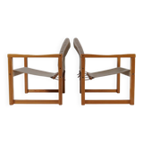 Karin Mobring Diana mid-century modern armchairs by Ikea in Sweden, 1970s.