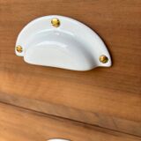 Louis Philippe chest of drawers in raw wood