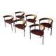 Set of 6 “PK11” chairs by Poul Kjaerholm for E. Kold Christensen, Denmark 1950s