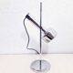 Lampe de bureau en métal chromé