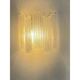 Simoeng “Listelli” Murano Glass Wall Sconce with Diamond Strips - Set 4