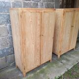 Pair of Parisian wardrobes