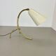 Tripod kalmar stilnovo style hollywood regency table lamp in brass, austria, 1950s
