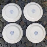4 Assiettes Ridgway Ironstone
