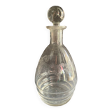 Carafe with cap - Guilloche crystal