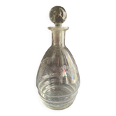 Carafe with cap - Guilloche crystal