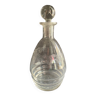 Carafe with cap - Guilloche crystal