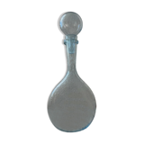 Blue carafe blown glass Biot