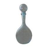 Blue carafe blown glass Biot