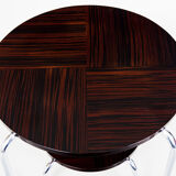 Makasar Ebony table made in 1950s Czechia by Kovona