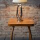 Art Deco Table Lamp in Chromed Metal by Mauro Ferretti, Italy, 1920s