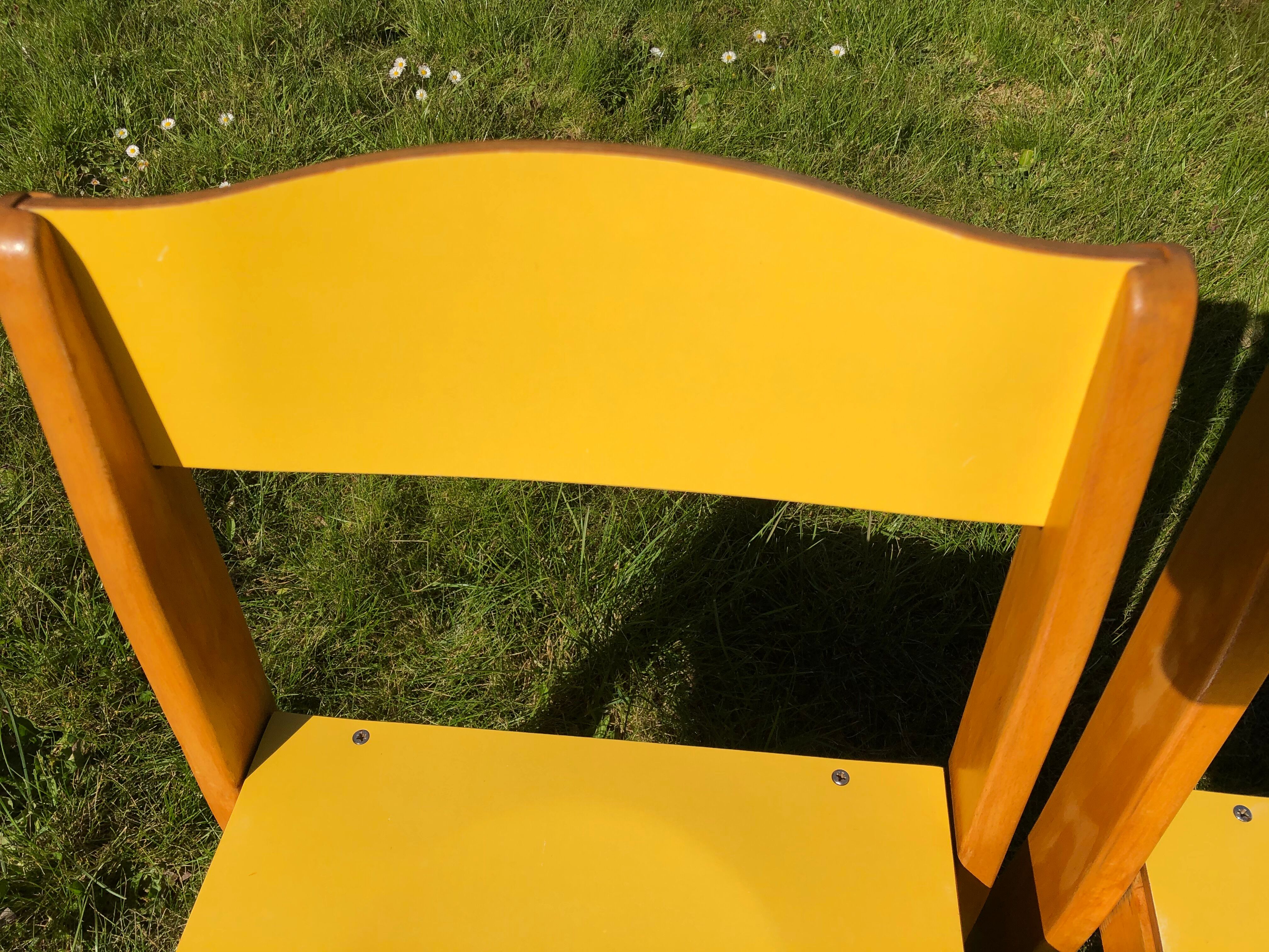 Paire de chaises enfant