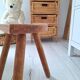 Tabouret tripode / Tabouret de traite