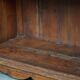 Unique late 18th / early 19th century book / buffet / shelving cabinet with a beautifully weathered patina