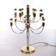 Lampe de table italienne vintage Hollywood Regency, 1960
