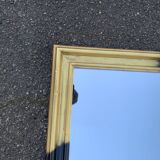 Black and gold mirror 64 x 53
