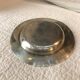 Empty pocket in silver metal Gallia