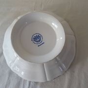 Large salad bowl dish Villeroy & Boch antique earthenware 374112 Burgenland Blue