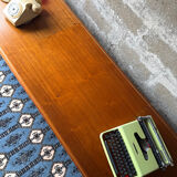 Scandinavian low sideboard in teak, 1970.