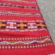 Tapis kilim : 260x79cm.