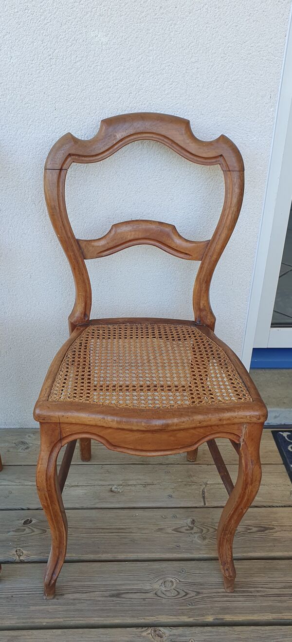 Paire de chaises Louis Philippe