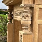 Old oak fireplace
