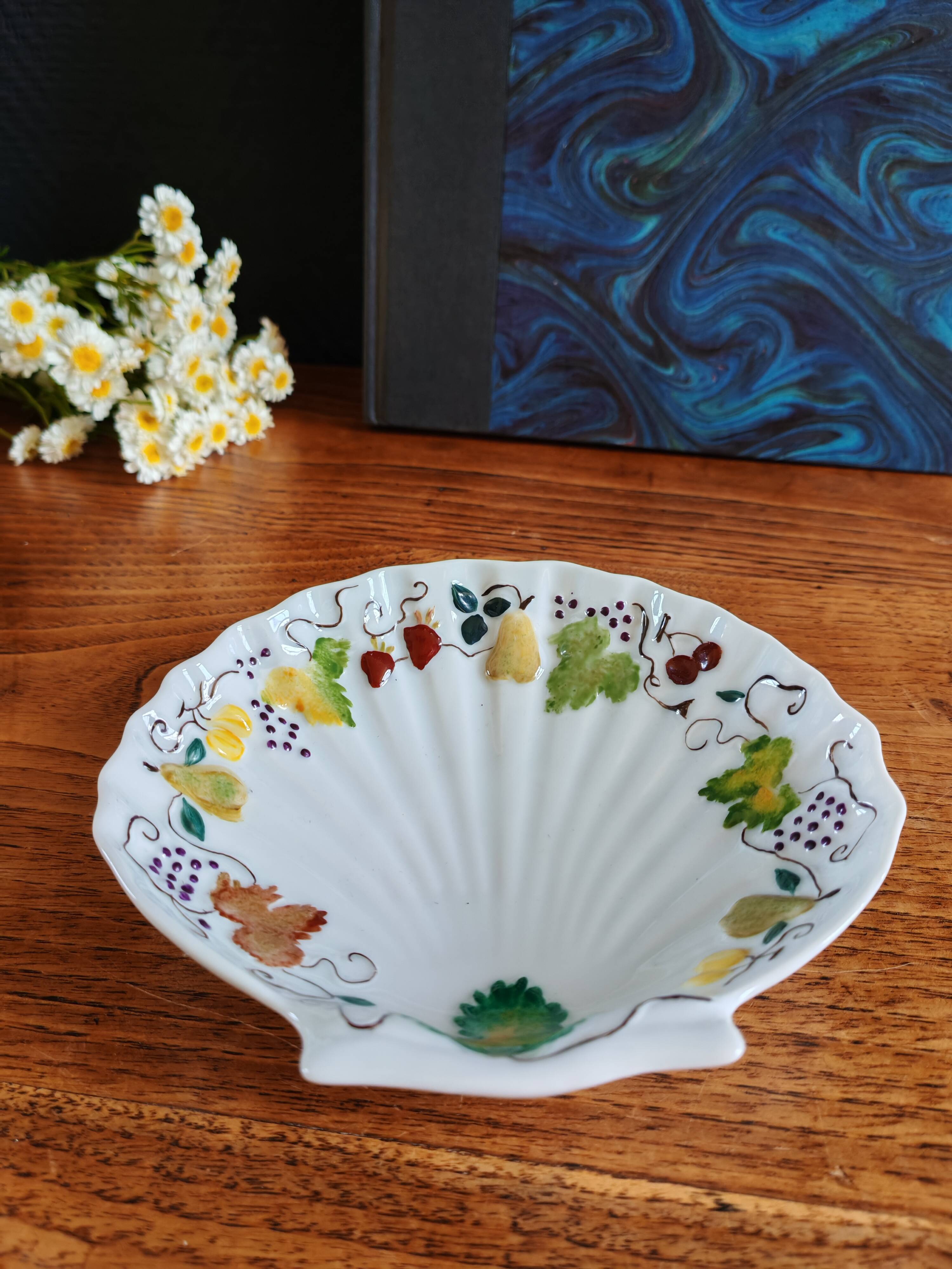 Philippe Deshoulières Limoges shell dish
