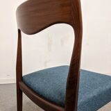 Set of 6 Danish teak chairs from the 60s/70s