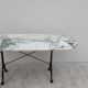Bistro table restaurant marble godin -1m64
