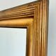 Paire de miroirs muraux en bois doré danois antiques, fin du 19e siècle