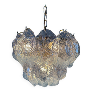 Chandelier vintage italien - bicolore