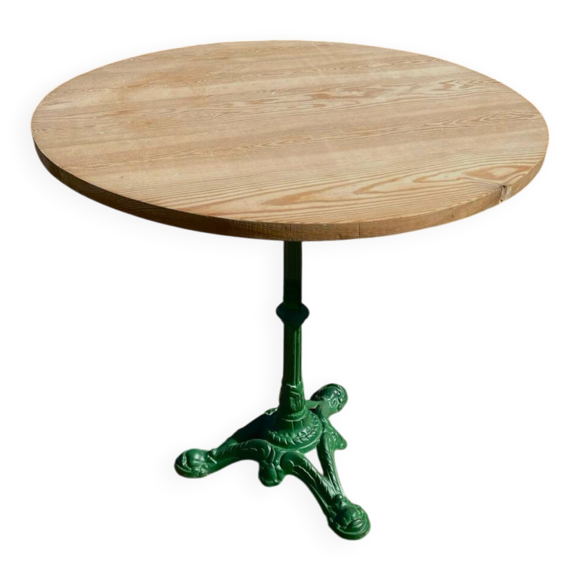 Table bistrot en fonte
