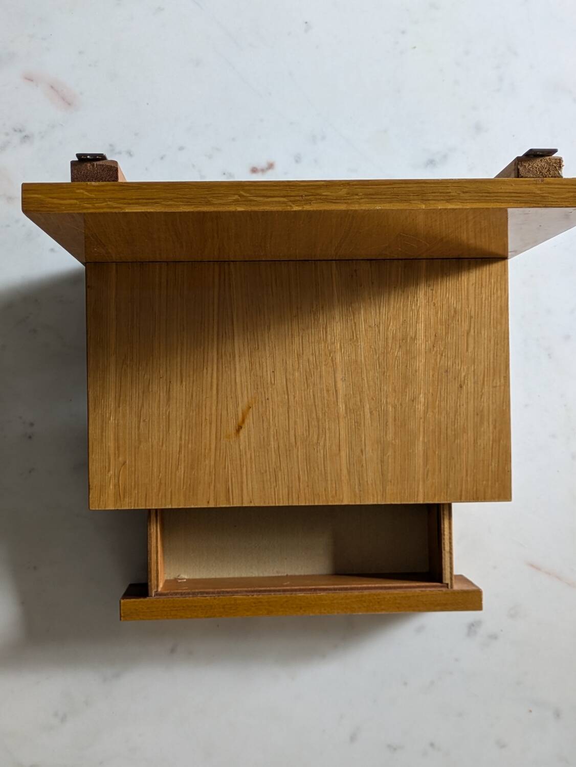 Vintage wall-mounted bedside table 50'60'