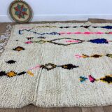 Handmade moroccan berber rug 258 x 160 cm