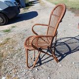 Salon de Jardin en Rotin