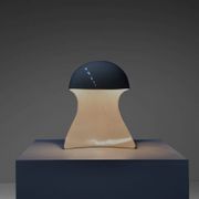 Metal 'Dania' table lamp by Dario Tognon and Studio Celli for Artemide